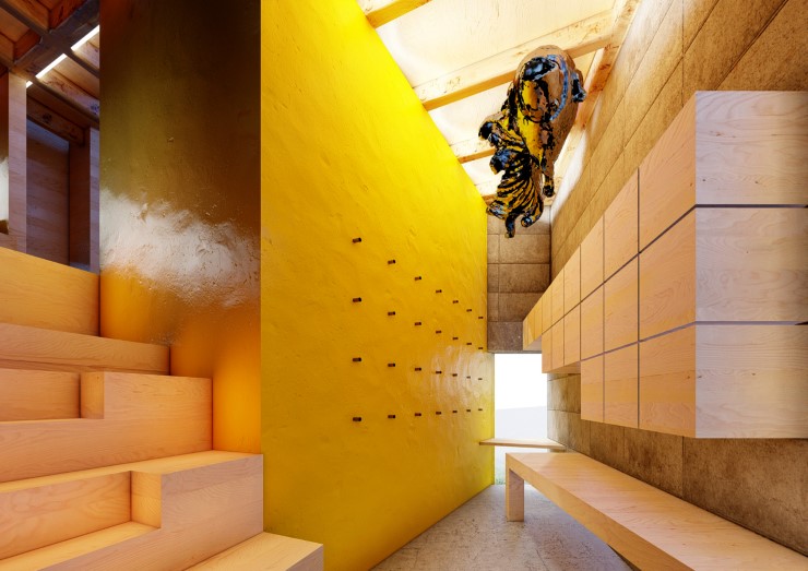 zahradní pavilon - vizualizace 4